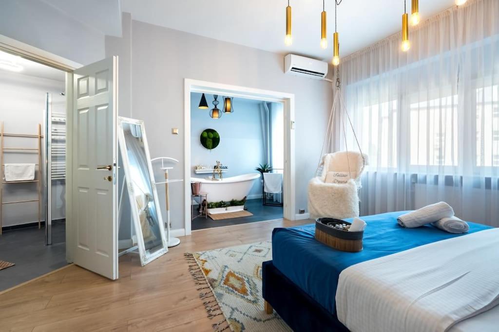 Intercontinental Apart - Massage Terrace Fireplace Бухарест Екстер'єр фото